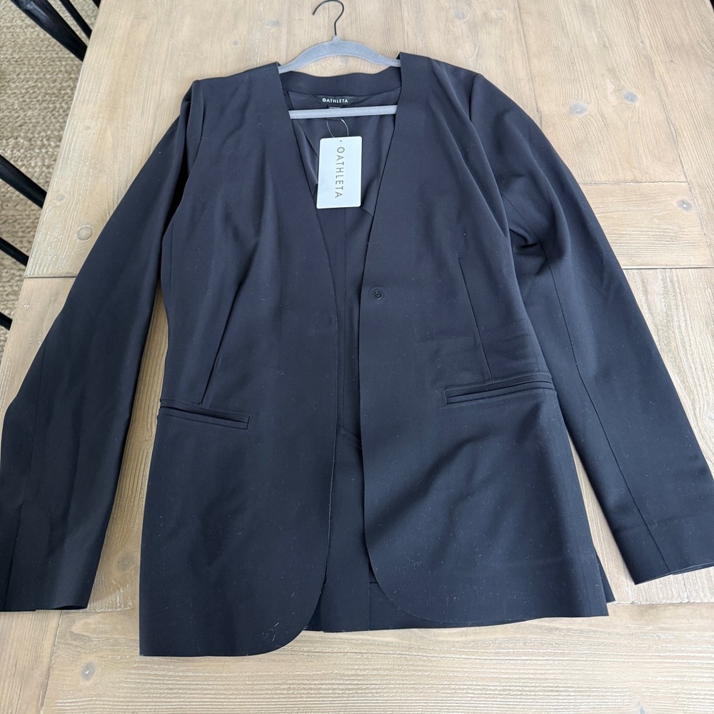 Athleta Black Women's Blazer Jacket